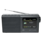 Radio portabil MUSE M-117 DB, Negru