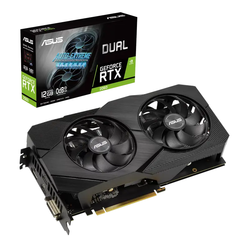 119eceee-2b0b-42a5-846a-4087f1c82625.webp Placă Video ASUS DUAL-RTX2060-12G-EVO, 12GB GDDR6 192bit - Image 1