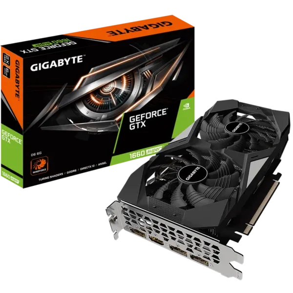 Placă Video Gigabyte GV-N166SD6-6GD, 6GB GDDR6 192bit