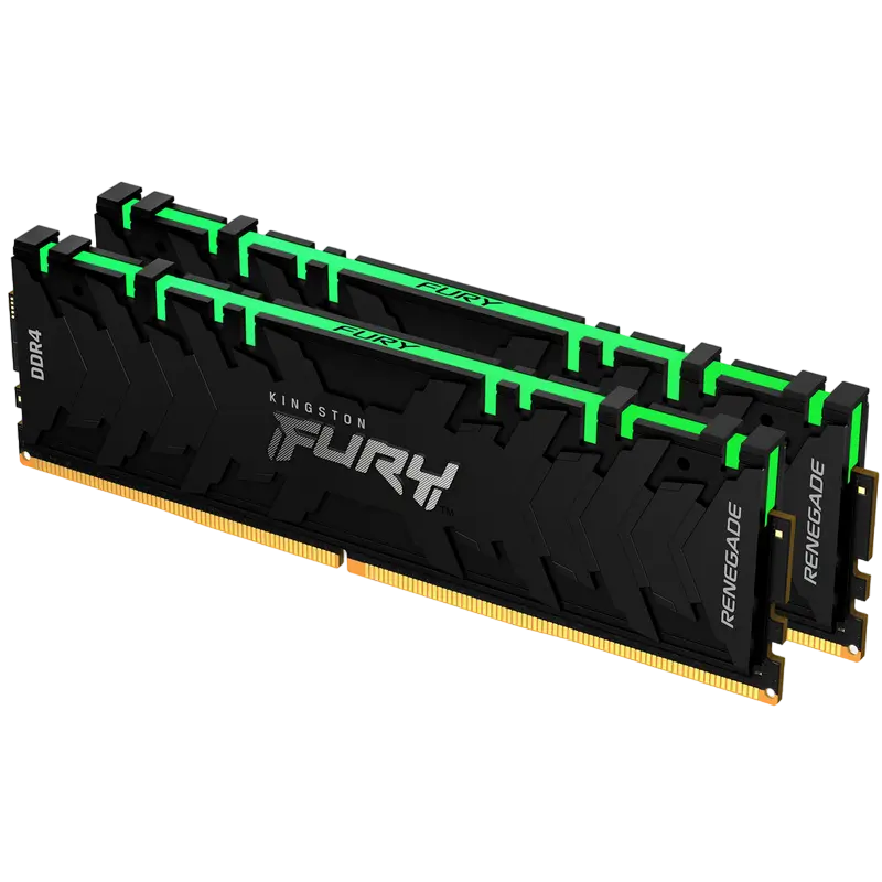 27a55f87-ea2a-4548-8cbb-abc181584eb8.webp Memorie RAM Kingston FURY Renegade RGB, DDR4 SDRAM, 3200 MHz, 32GB, KF432C16RB1AK2/32 - Image 1