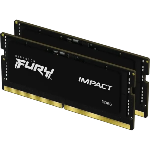 Memorie RAM Kingston FURY Impact, DDR5 SDRAM, 6400 MHz, 32 GB, KF564S38IBK2-32