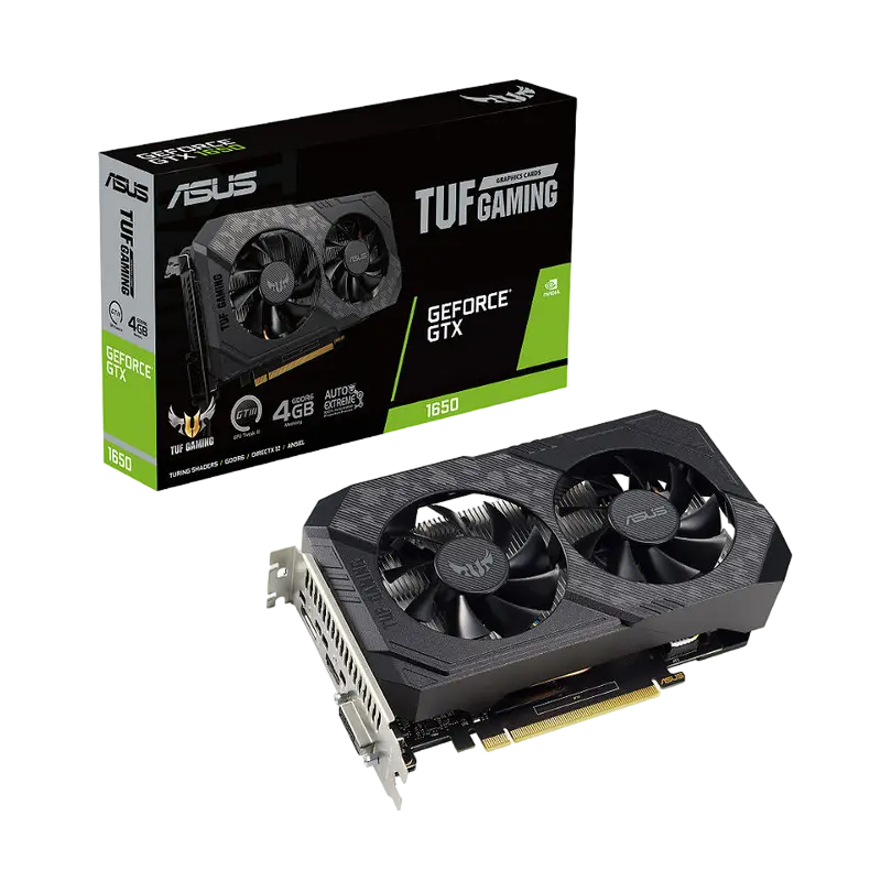 31cf5bc9-4aeb-4854-a04d-9916a565766b.webp Placă Video ASUS TUF-GTX1650-4GD6-GAMING, 4GB GDDR6 128bit - Image 1