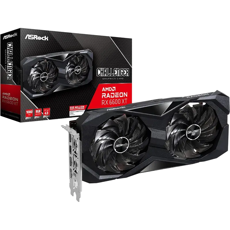 34538c8c-72df-4a7f-9408-4706ca4e7a15.webp Placă Video ASRock RX6600XT CLD 8GO, 8GB GDDR6 128bit - Image 1