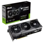 Placă Video ASUS TUF-RTX4070-O12G-GAMING, 12GB GDDR6X 192bit (TUF-RTX4070-O12G-GAMING)