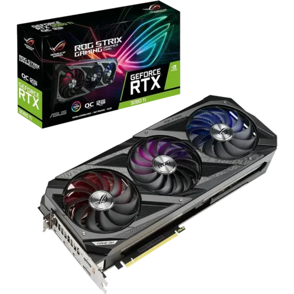 Placă Video ASUS ROG-STRIX-RTX3080TI-O12G-GAMING, 12GB GDDR6X 384bit