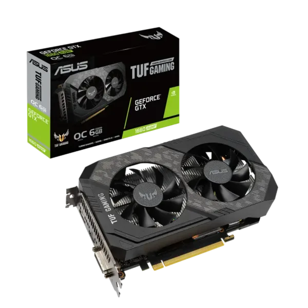Placă Video ASUS TUF-GTX1660S-6G-GAMING, 6GB GDDR6 192bit