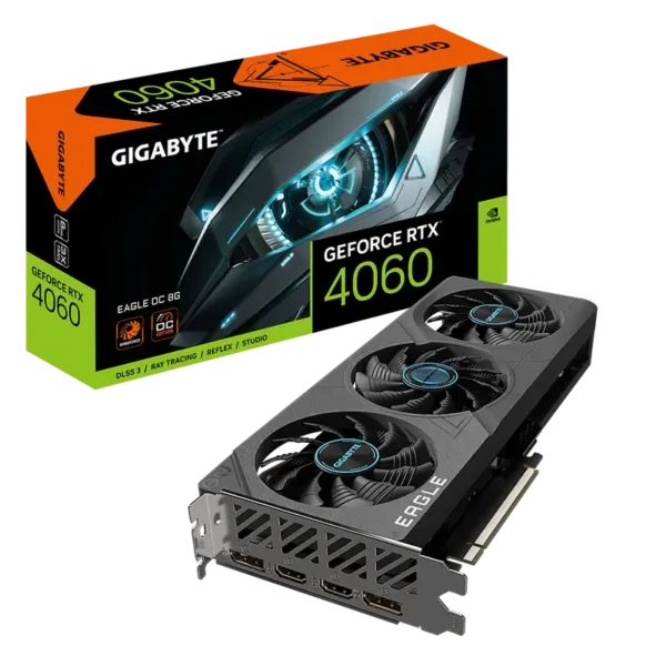 Placă Video Gigabyte GV-N4060EAGLE OC-8GD, 8GB GDDR6 128bit