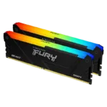 32GB DDR4-3200MHz  Kingston FURY Beast RGB (Kit of 2x16GB) (KF432C16BB12AK2/32), CL16-18-18, 1.35V