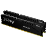 Memorie RAM Kingston FURY Beast, DDR5 SDRAM, 6400 MHz, 64GB, KF564C32BBK2-64