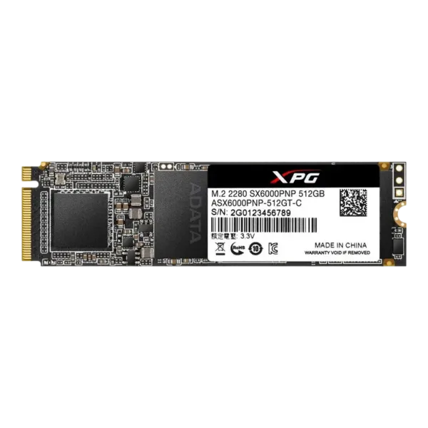 Unitate SSD ADATA XPG SX6000 Pro, 512GB, ASX6000PNP-512GT-C