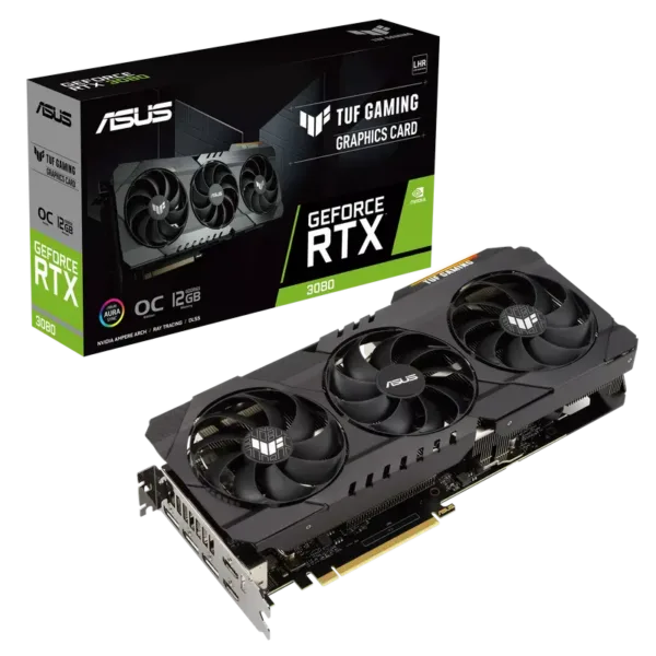 Placă Video ASUS TUF-RTX3080-O12G-GAMING, 12GB GDDR6X 384bit