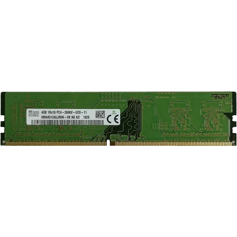 aa7b80d4-1646-49b7-921d-bf4ef4df4eff.webp Memorie RAM Hynix HMA851U6JJR6N-VKN0, DDR4 SDRAM, 2666 MHz, 4GB, Hynix 4GB DDR4 2666 - Image 1
