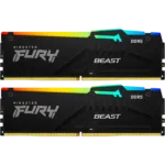 Memorie RAM Kingston FURY Beast RGB, DDR5 SDRAM, 5600 MHz, 32 GB, KF556C40BBAK2-32 - Image 4