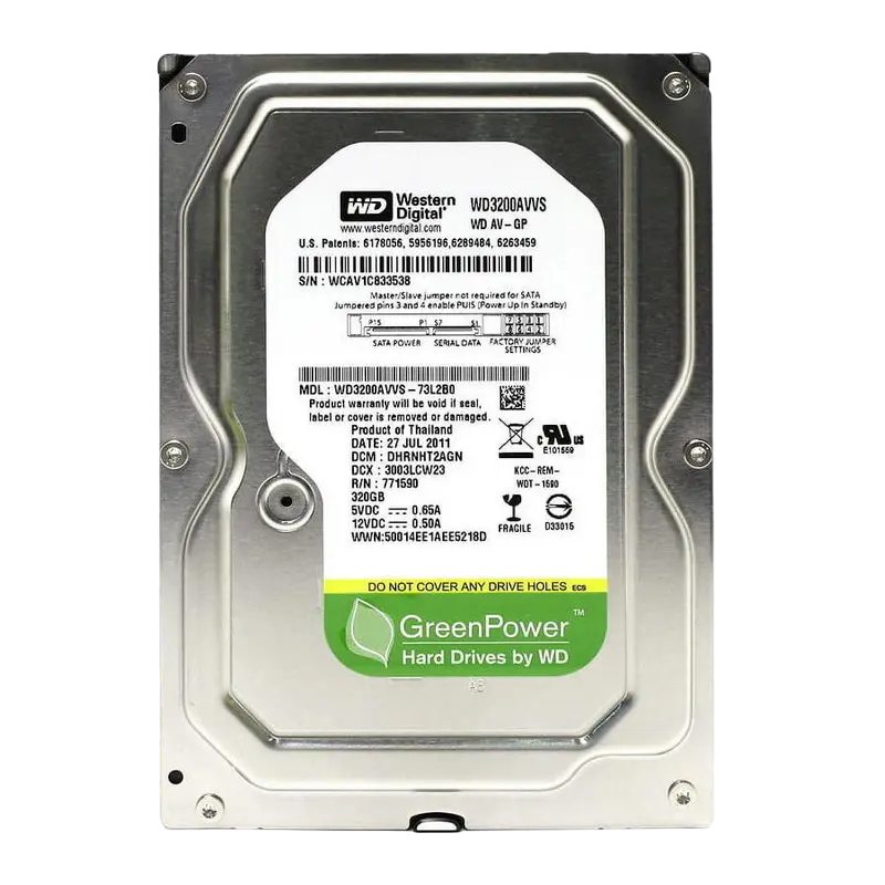 af3e547f-21cb-4049-b92e-7d8ebfc002ff.webp Unitate HDD Western Digital WD AV-GP, 3.5″, 320 GB - Image 1