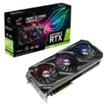 Placă Video ASUS ROG-STRIX-RTX3080-O12G-GAMING, 12GB GDDR6X 384bit