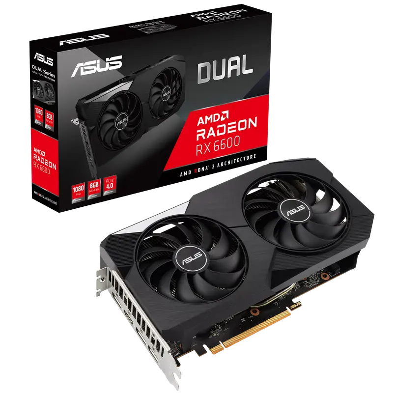 b24c06fd-d793-419d-9384-ba0a7acaf529.webp Placă Video ASUS DUAL-RX6600-8G, 8GB GDDR6 128bit - Image 1