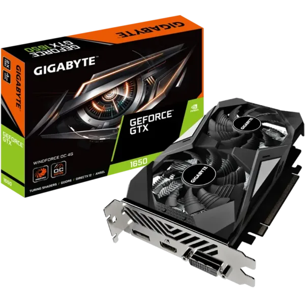 Placă Video Gigabyte GV-N1656WF2OC-4GD, 4GB GDDR6 128bit