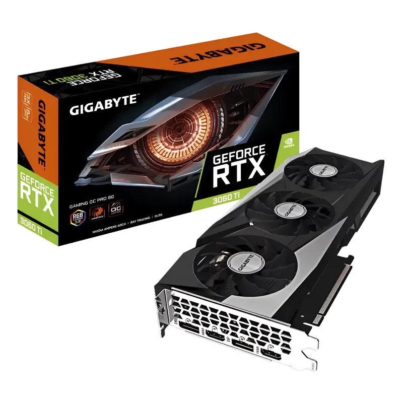d6393425-c467-498c-a75d-89bf04aa4109.webp Placă Video Gigabyte GV-N306TGAMING OC-8GD, 8GB GDDR6 256bit - Image 1