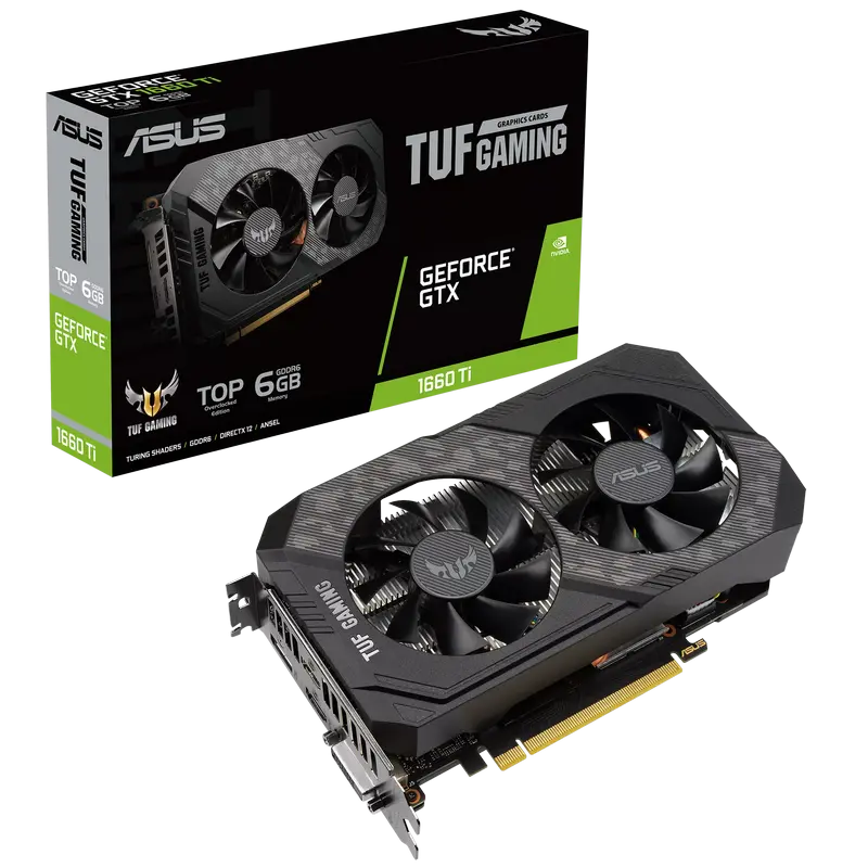 dc3d1920-738b-400b-b564-ce8742ef883b.webp Placă Video ASUS TUF-GTX1660TI-T6G-EVO-GAMING, 6GB GDDR6 192bit - Image 1