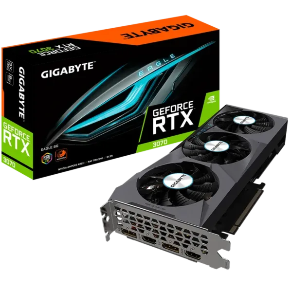 Placă Video Gigabyte GV-N3070EAGLE-8GD, 8GB GDDR6 256bit