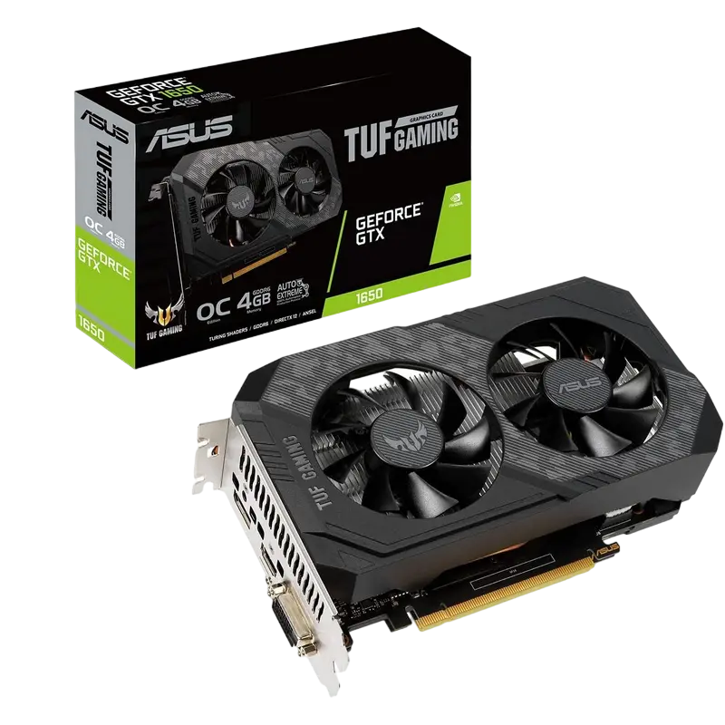 e7bb94a0-30db-4eb8-8a02-5c5769cf7f5e.webp Placă Video ASUS TUF-GTX1650-O4GD6-P-GAMING, 4GB GDDR6 128bit - Image 1