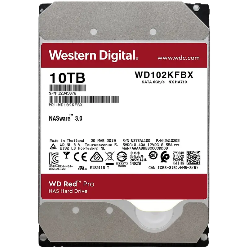 e8aaac21-e4dc-432e-b5b8-5d5f63040bbf.webp Unitate HDD Western Digital WD Red Pro, 3.5, 10 TB „ - Image 1