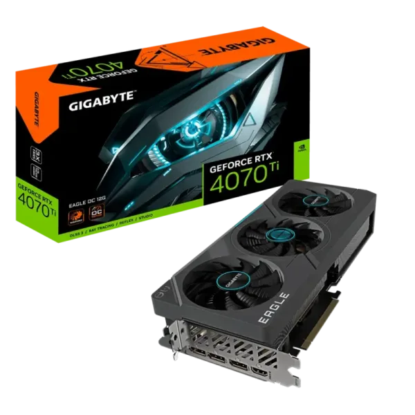 Placă Video Gigabyte GV-N407TEAGLE OC-12GD, 12GB GDDR6X 192bit