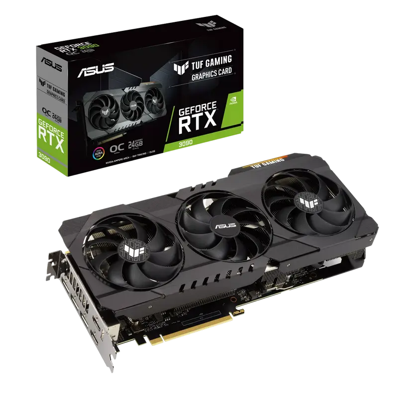 f5c91171-6514-4eb7-8ac6-6e633a83ced9.webp Placă Video ASUS TUF-RTX3090-O24G-GAMING, 24GB GDDR6X 384bit - Image 1