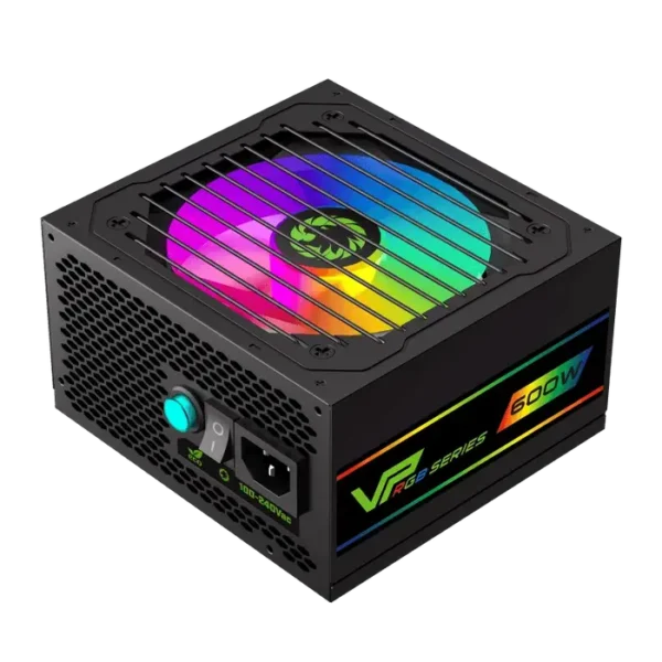 Sursă Alimentare PC Gamemax VP-600-RGB, 600W, ATX, –