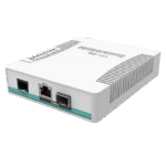 Comutator Router MikroTik CRS106-1C-5S, Alb - imagine 4