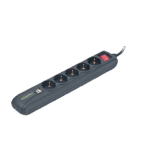 Prelungitor electric Energenie SPG5-U2-5, 5 Prize, 1,5m, Negru - imagine 3