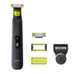 Trimmer pentru bărbați Philips OneBlade Pro 360 QP6541/15, Negru | Verde - Image 4