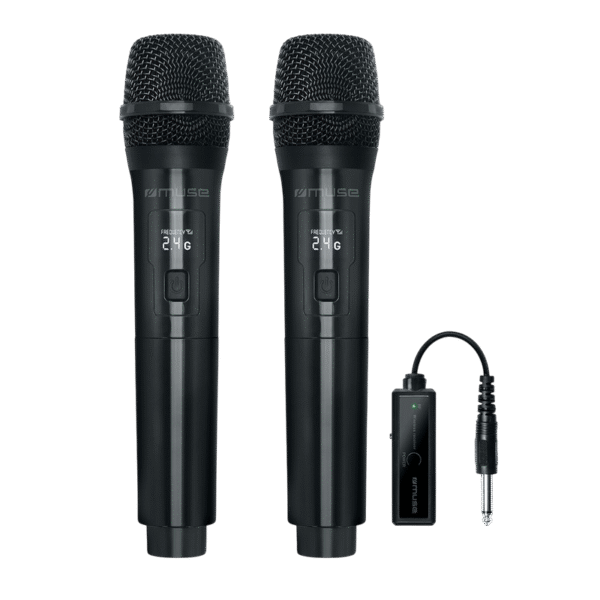 Microfon Karaoke MUSE MC-50 WI, Fără fir, Negru