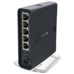 Router fără fir MikroTik hAP AC Lite Tower, Negru - imagine 3