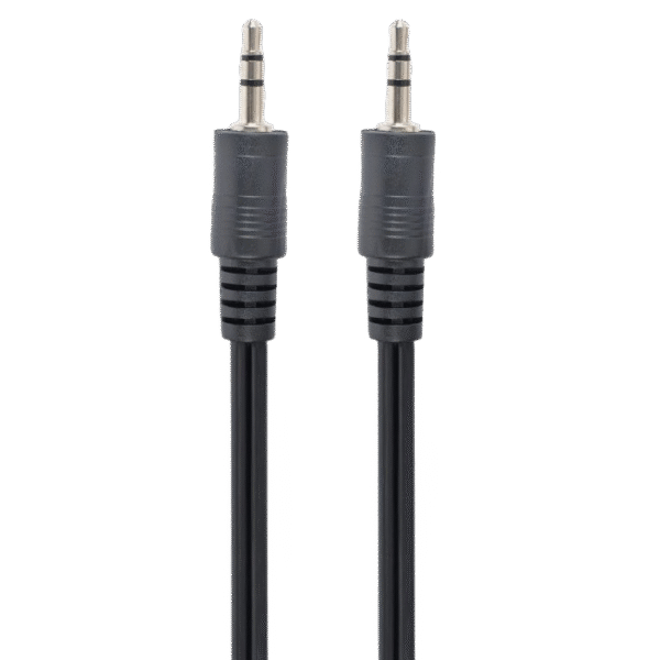 Cablu audio Cablexpert CCA-404-5M, 3.5mm 3-pin (M) - 3.5mm 3-pin (M), 5m, Negru