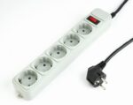 Prelungitor electric Gembird GMB SPG3-B-10C, 5 Prize, 3 m, Alb - imagine 4