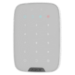 Tastatură tactilă fără fir Ajax KeyPad Plus, Alb
