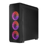 Carcasă PC Chieftec GL-04B-OP, Midi-Tower, ATX, Negru - Image 3