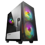 Carcasă PC Gamemax Aero, Midi-Tower, Fără PSU, Negru