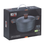 Cratiță RESTO 93503, 4.6L, 24cm, Negru - Image 2