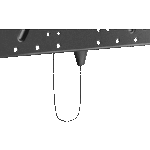 Suport înclinat pe perete Reflecta Planoled 65-4020T, Negru - Image 2