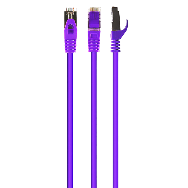 09721549-9bf9-4ab2-a543-aaf53afd74a1 Patch Cord Cat.6/FTP, 0.5m, Purple, PP6-0.5M/V, Cablexpert - Image 1