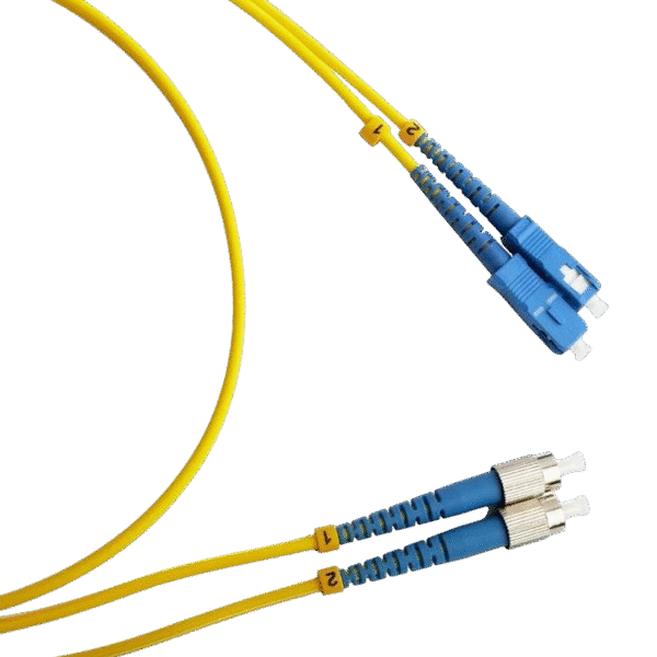 Patch cord - FC-SC 5M, 5m, Galben