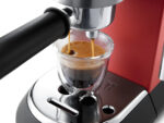 Cafetiera manuala DeLonghi Dedica Pump Espresso, 1300W, Roșu - imagine 9
