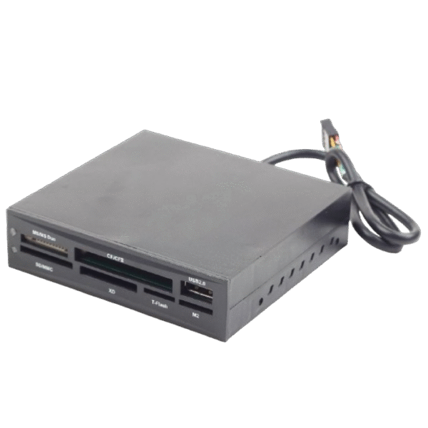 Cititor de carduri Gembird FDI2-ALLIN1-02-B, , Negru