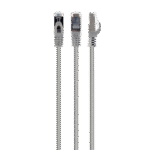 Cat.6A SFTP  20m, Grey, Copper, PP6A-LSZHCU-20M, Cablexpert, Low Smoke Zero Halogen (LSZH)