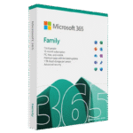Office Pack M365 Family English Sub1YR Central / Eastern Europe Only Medialess P10