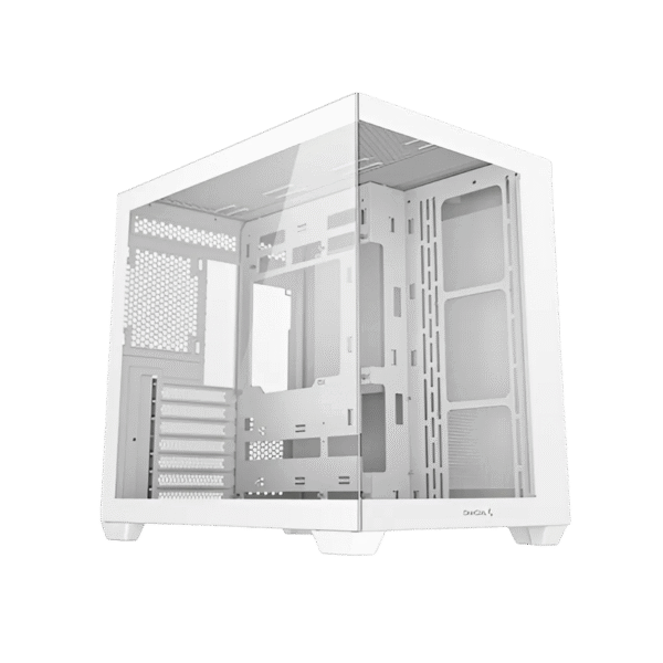 Case ATX Deepcool CG530, w/o PSU, 2xUSB3.0, USB2.0, Front & Side Tempered Glass, Dual-Chamber design