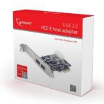 Placă de extensie PCI-Express Gembird UPC-30-2P, Negru - imagine 3