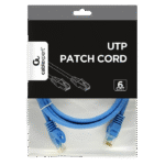 Patch cord Cablexpert PP6U-2M/B, Cat6 UTP, 2m, Albastru - Image 6